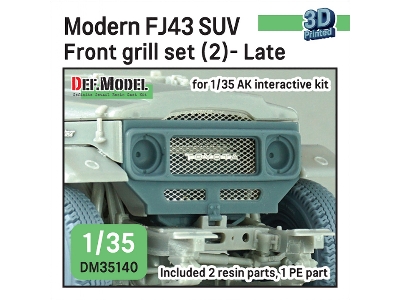 Modern Fj43 Suv - Front Grill Set (2) Late (For Ak Interactive) - image 1