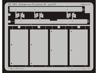 Schurzen Panther Ausf. G 1/35 - Italeri - image 3