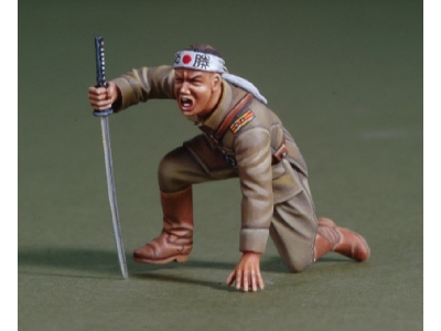 Wwii Japanese Officer 'banzai Attack' - image 1