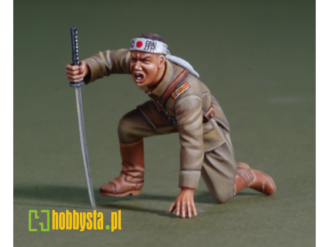 Wwii Japanese Officer 'banzai Attack' - image 1 Wwii Japanese Officer 'banzai Attack' - image 1
