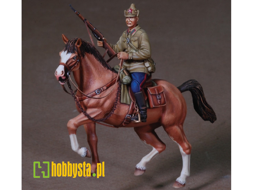 Wwii Russian Mounted Trooper - image 1
