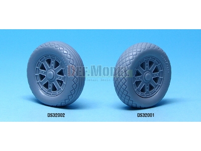 F4u-1 Corsair Wheel Set 1 (For Tamiya 1/32) - image 6