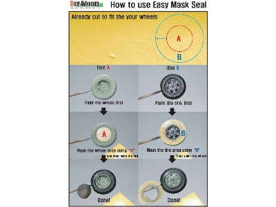 F4u-1 Corsair Wheel Set 1 (For Tamiya 1/32) - image 7