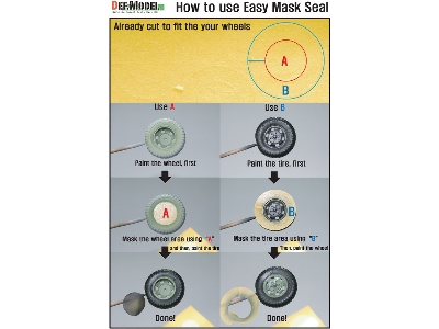 F4u-1 Corsair Wheel Set 2 (For Tamiya 1/32) - image 7