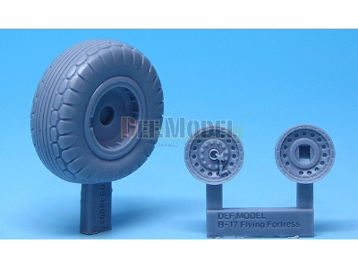 B-17f/G Flying Fortress Wheel Set 2 (For Revell 1/48) - image 2