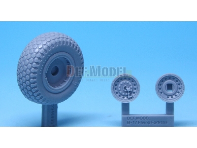 B-17f/G Flying Fortress Wheel Set 3 (For Revell 1/48) - image 2