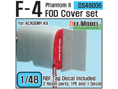 F-4b/C/D Phantom Ii Fod Cover Set (For Academy 1/48) - image 1