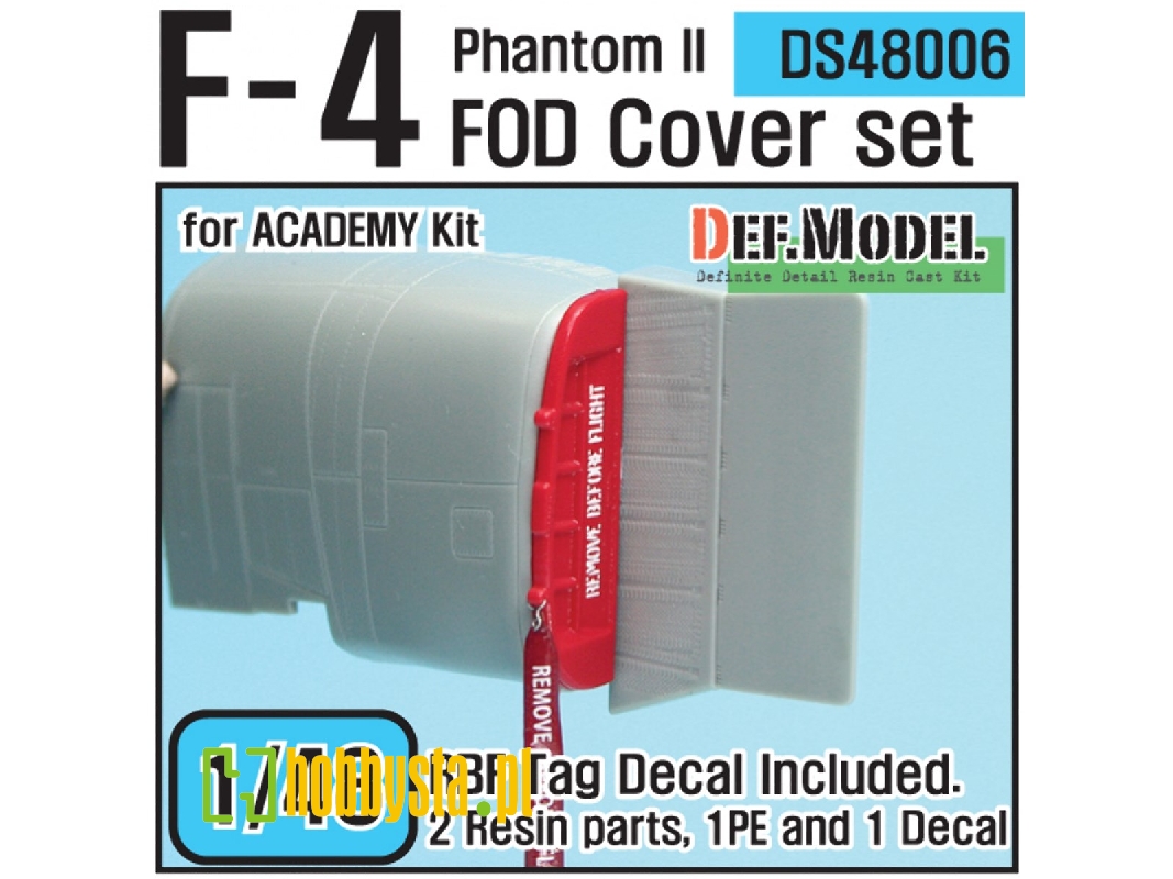 F-4b/C/D Phantom Ii Fod Cover Set (For Academy 1/48) - image 1