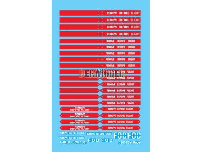 F-4b/C/D Phantom Ii Fod Cover Set (For Academy 1/48) - image 8