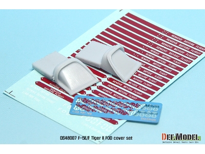 F-5e/F Tiger-ii Fod Cover Set (For Afv Club 1/48) - image 2