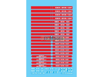 F-5e/F Tiger-ii Fod Cover Set (For Afv Club 1/48) - image 7