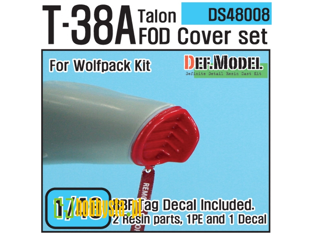 T-38a Talon Fod Cover Set (For Wolfpack 1/48) - image 1