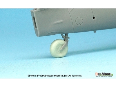 Bf109g-6 Wheel Set 1 (For Tamiya, Etc 1/48) - image 10