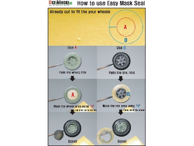 Bf109g-6 Wheel Set 1 (For Tamiya, Etc 1/48) - image 11