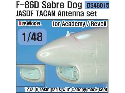 F-86d Sabre Dog Tacan Antenna Set (For Academy/ Revell 1/48) - image 1