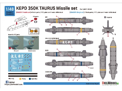 Kepd 350k Taurus Missile Double Set (2pcs) (For F-15k) - image 8