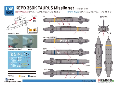 Kepd 350k Taurus - Missile Set (For F-15k) - image 8