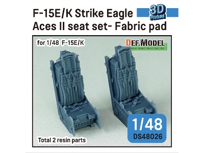 F-15e/K Strike Eagle Aces Ii Seat Set - Fabric Pad - image 1