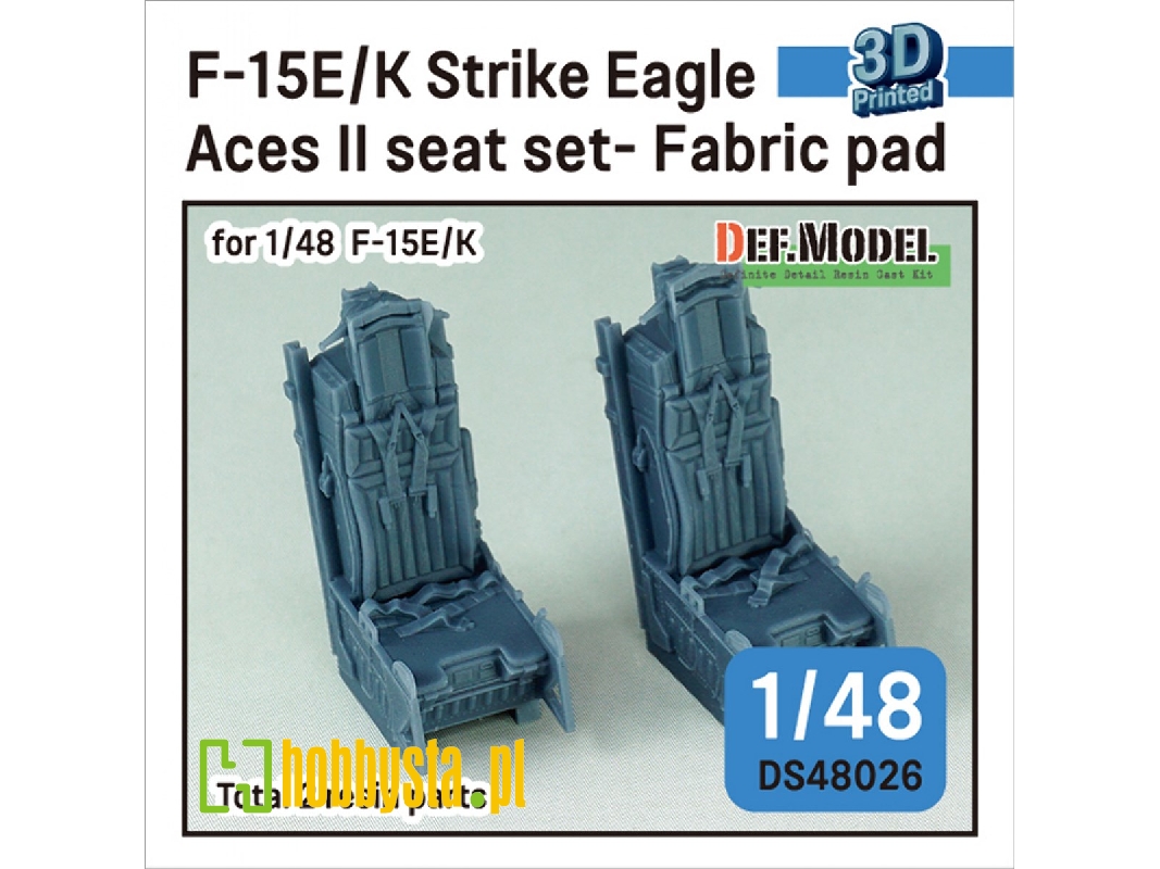 F-15e/K Strike Eagle Aces Ii Seat Set - Fabric Pad - image 1