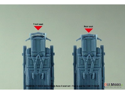 F-15e/K Strike Eagle Aces Ii Seat Set - Fabric Pad - image 4