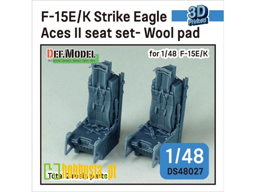 F-15e/K Strike Eagle Aces Ii Seat Set - Wool Pad - image 1