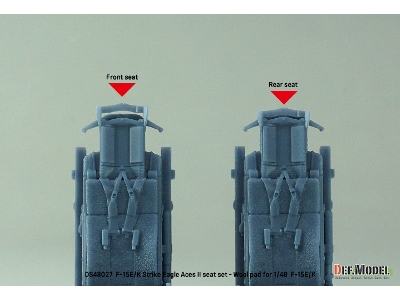 F-15e/K Strike Eagle Aces Ii Seat Set - Wool Pad - image 4