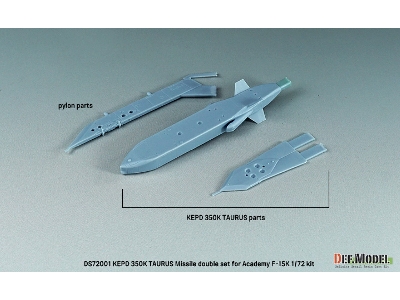Kepd 350k Taurus Missile Double Set (For Academy F-15k) - image 5