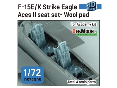 F-15e/K Strike Eagle Aces Ii Seat Set - Wool Pad - image 1