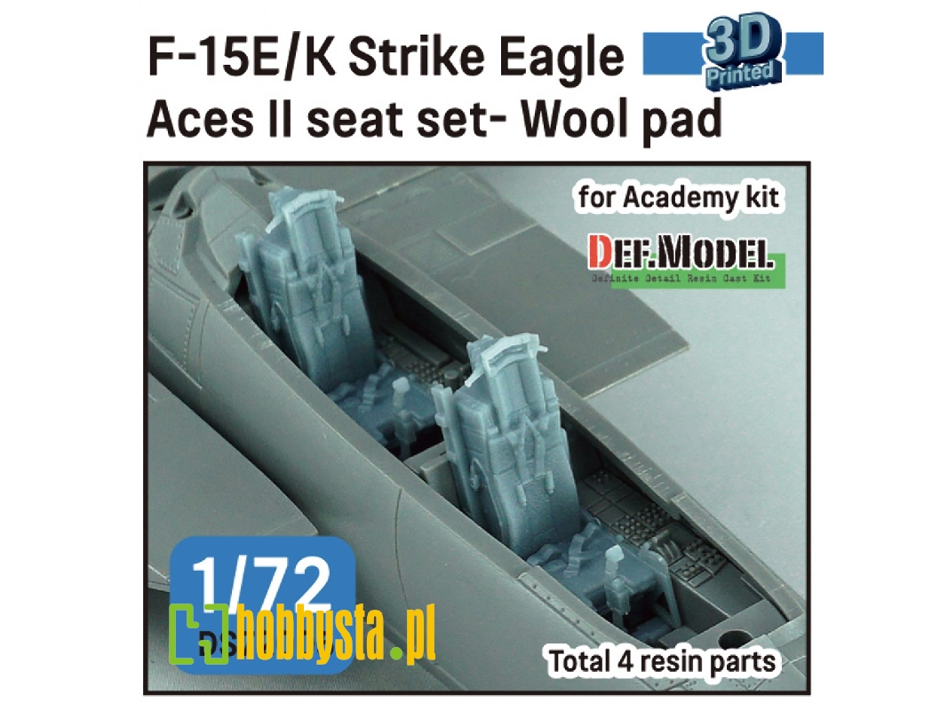 F-15e/K Strike Eagle Aces Ii Seat Set - Wool Pad - image 1