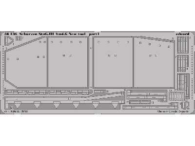 Schurzen StuG. III Ausf. G new tool 1/35 - Dragon - image 2