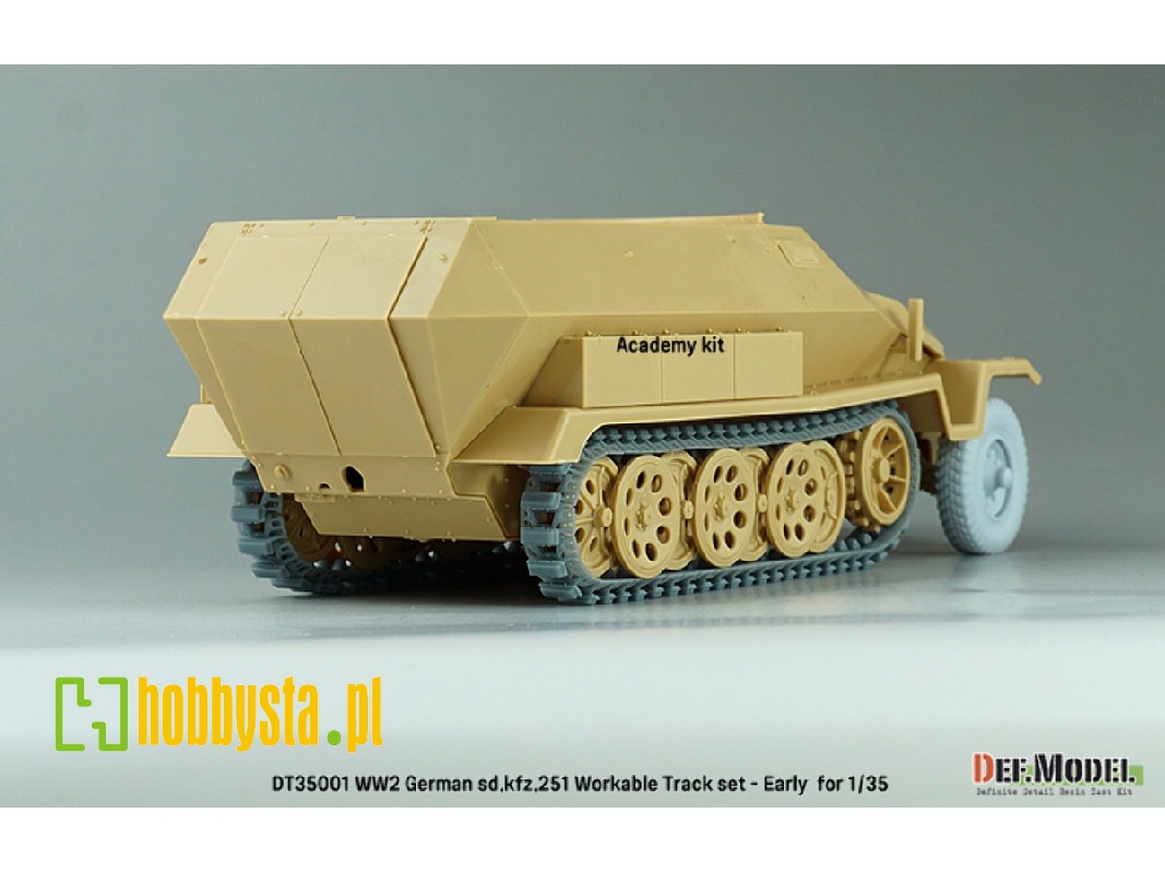 Ww2 Sd.Kfz.251 Workable Track Set - Early Type