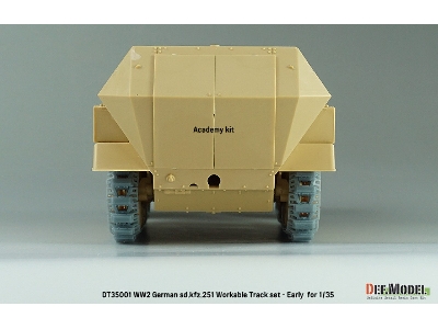Ww2 Sd.Kfz.251 Workable Track Set - Early Type - image 14