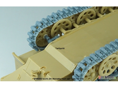 Ww2 Sd.Kfz.251 Workable Track Set - Late Type - image 4