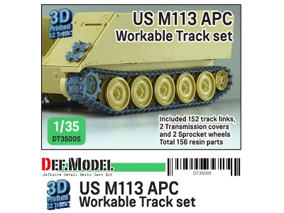 Us M113 Apc Workable Track Set - image 1