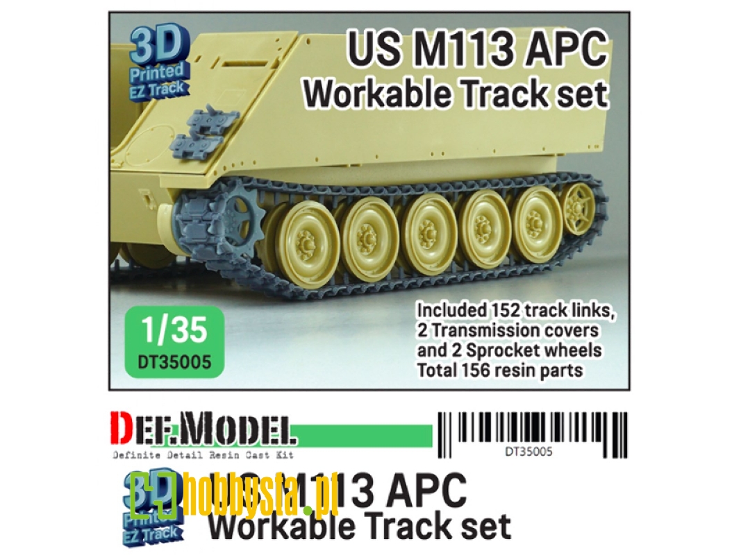 Us M113 Apc Workable Track Set - image 1