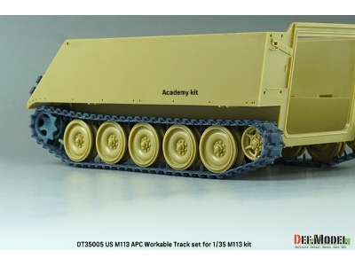 Us M113 Apc Workable Track Set - image 11