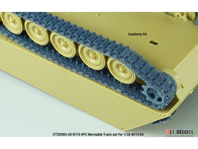 Us M113 Apc Workable Track Set - image 12