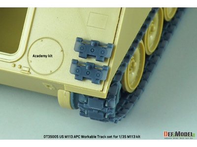 Us M113 Apc Workable Track Set - image 13