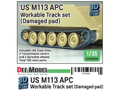Us M113 Apc Workable Track Set For M113 Kit - image 1