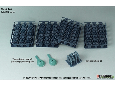 Us M113 Apc Workable Track Set For M113 Kit - image 2