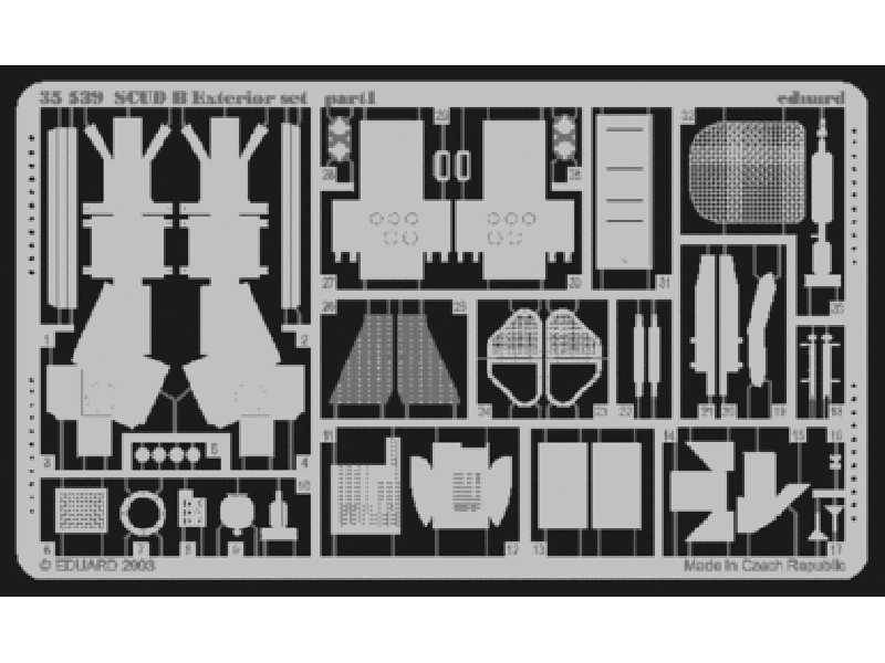 SCUD B exterior 1/35 - Dragon - image 1