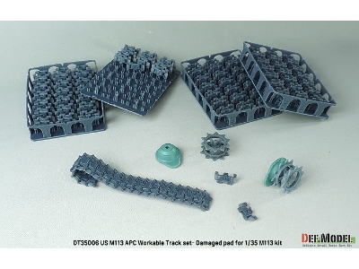 Us M113 Apc Workable Track Set For M113 Kit - image 3