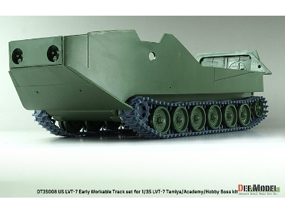 Us Lvt-7 Early Workable Track Set (For Tamiya/Academy Hobby Boss) - image 9