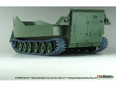 Us Lvt-7 Early Workable Track Set (For Tamiya/Academy Hobby Boss) - image 10