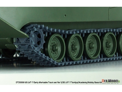 Us Lvt-7 Early Workable Track Set (For Tamiya/Academy Hobby Boss) - image 12