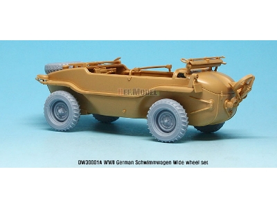 Schwimmwagen Wide Tire(Continental)-sagged (For Tamiya 1/35) - image 7