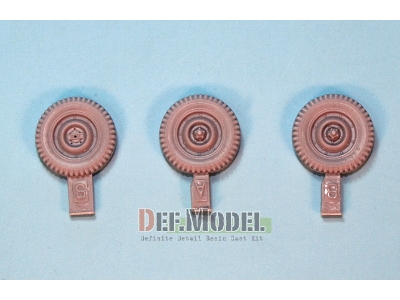 Willys Mb 4x4 Truck Wheel Set (For Tamiya 1/35) - image 2