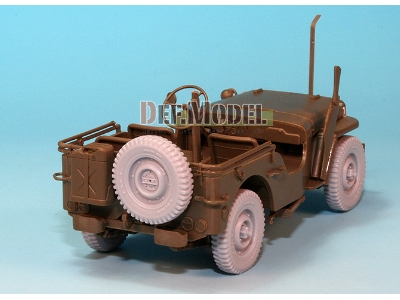 Willys Mb 4x4 Truck Wheel Set (For Tamiya 1/35) - image 7