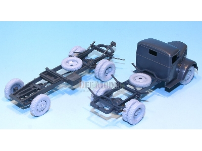 German 3t Cargo(Opel) Truck Wheel Set (For Tamiya/Italeri 1/35) - image 9