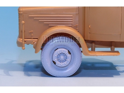 German Bussing-nag L4500s Sagged Wheel Set (For Afvclub 1/35) - image 10